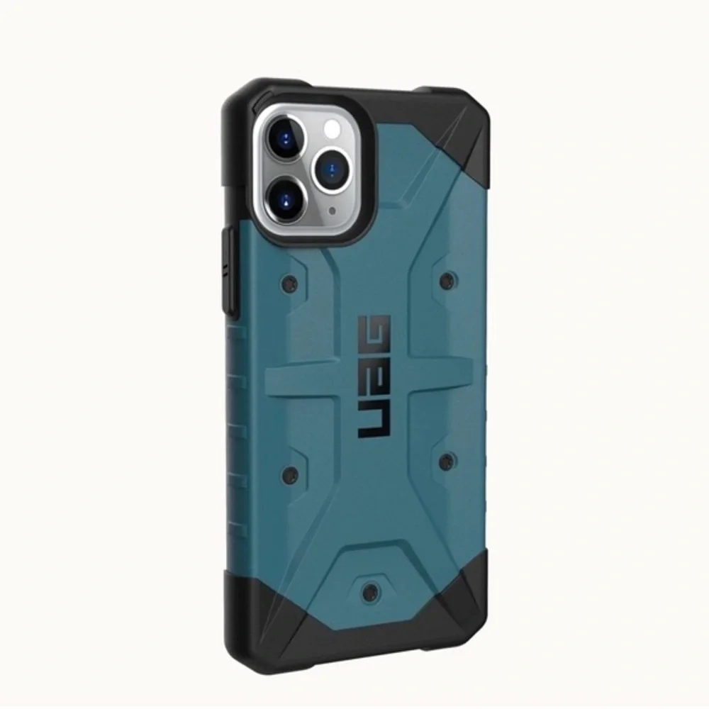 UAG Pathfinder iPhone X XS Rugged Cell Phone Case Slate Blue Drop Protection